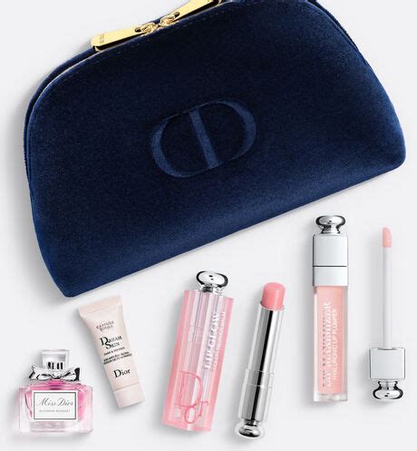 dior summer set|Dior make up bag set.